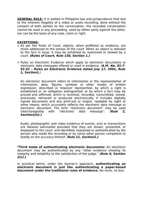 rules on electronic evidence lawphil|Philippine Laws and Jurisprudence on November 25, 2021 .